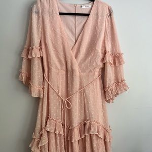 Blush pink dress